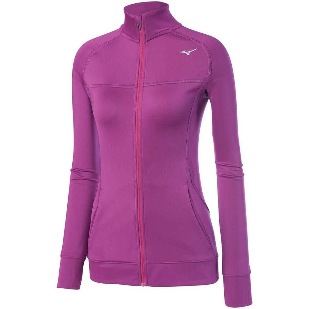 Mizuno Alpha Knit Női Jacke Lila OIL671438